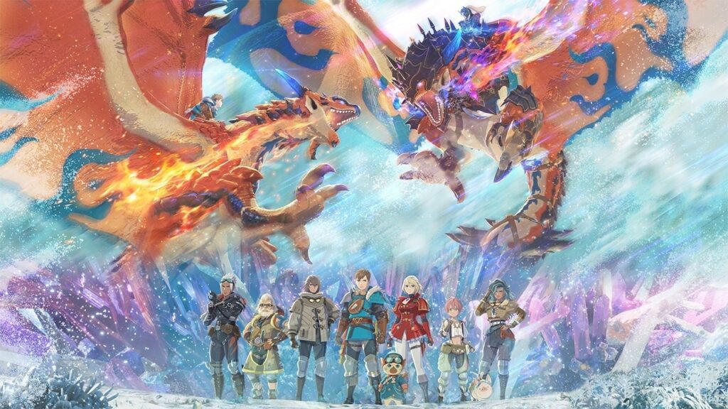 Cover art ufficiale di Monster Hunter Stories 3 Twisted Reflection