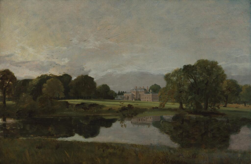 Artwork Caption Malvern Hall, Warwickshire 1809, John Constable