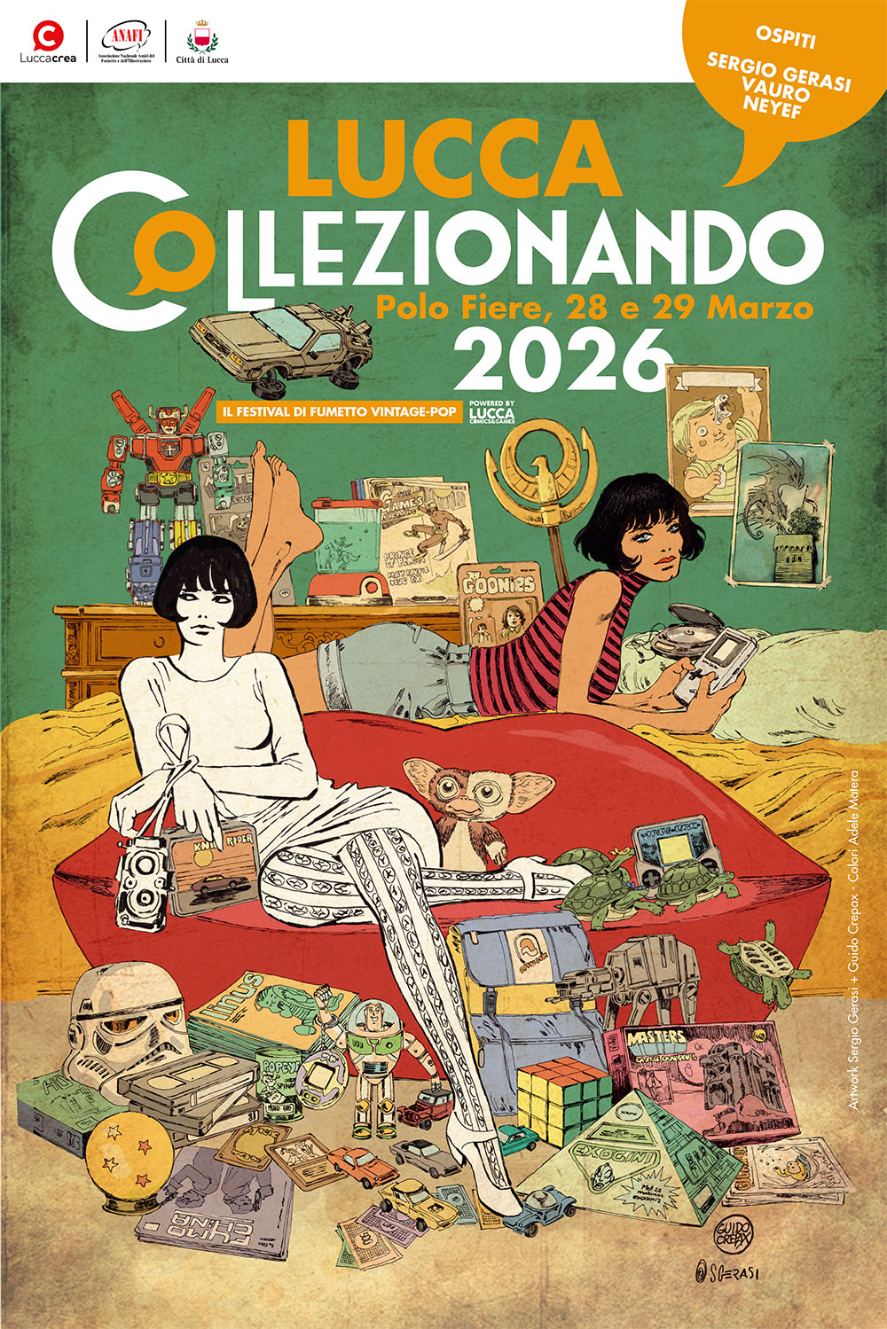 Il manifesto di Lucca Collezionando 2026