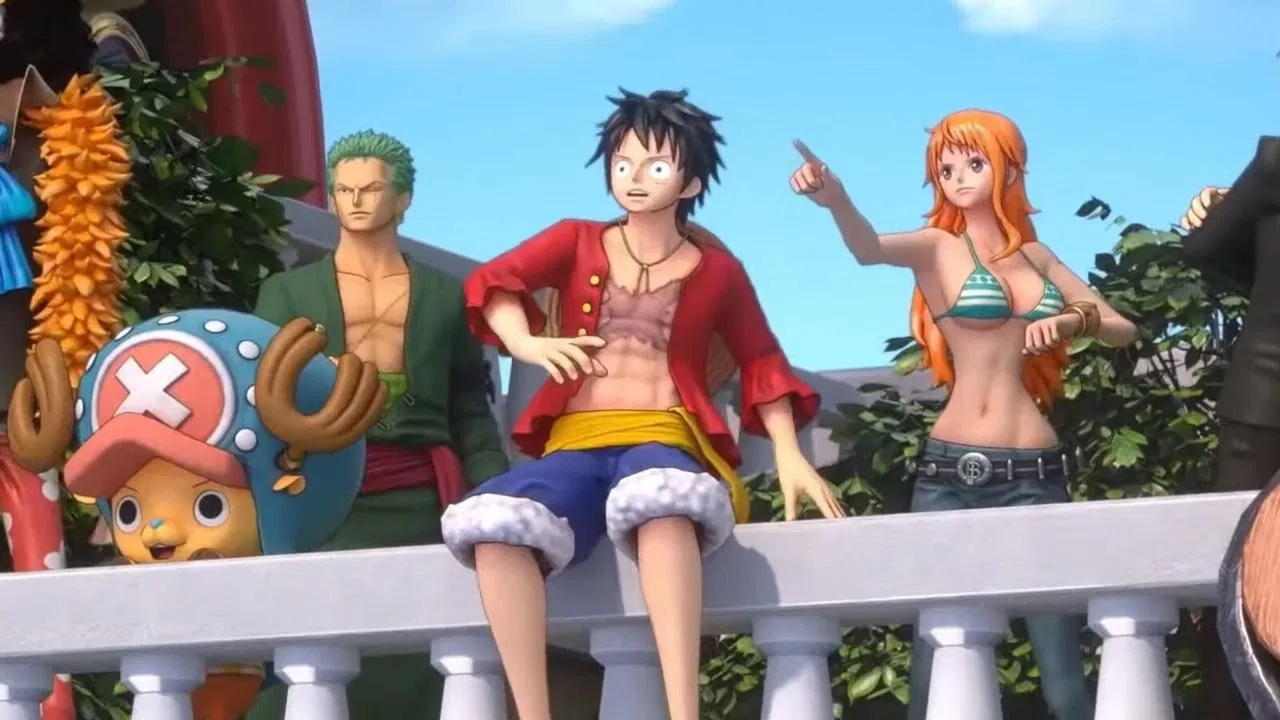Una sequenza di gioco di One Piece Odyssey