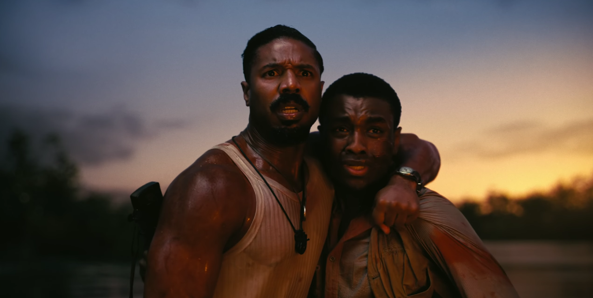 Michael B. Jordan e Miles Caton nel film I peccatori