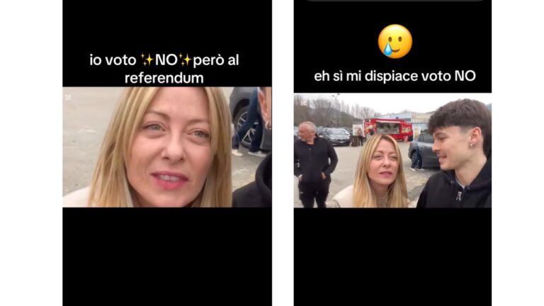 Diciottenne chiede un selfie alla Meloni