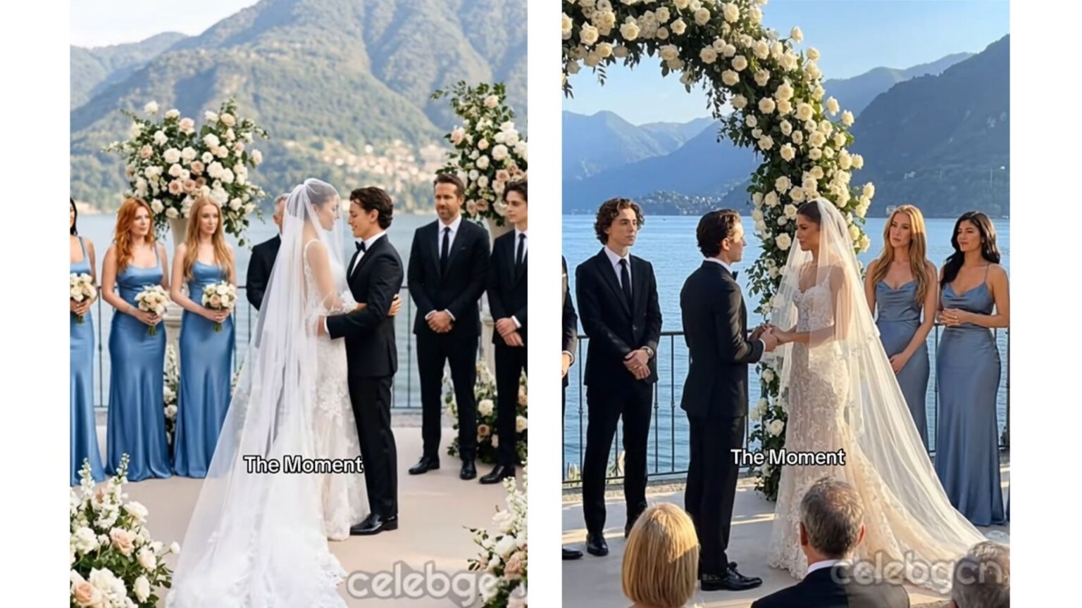 Le foto virali del matrimonio di Tom e Zendaya