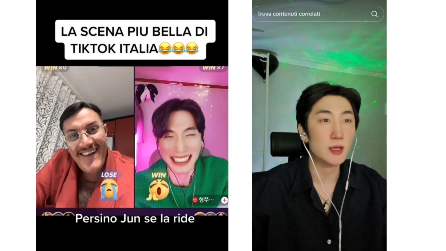 Il tiktoker Jun e la lite con Mario Mario