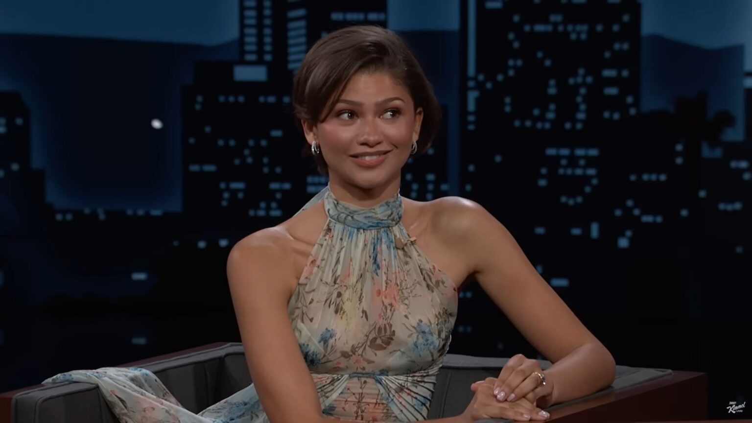 Zendaya al Jimmy Kimmel Live