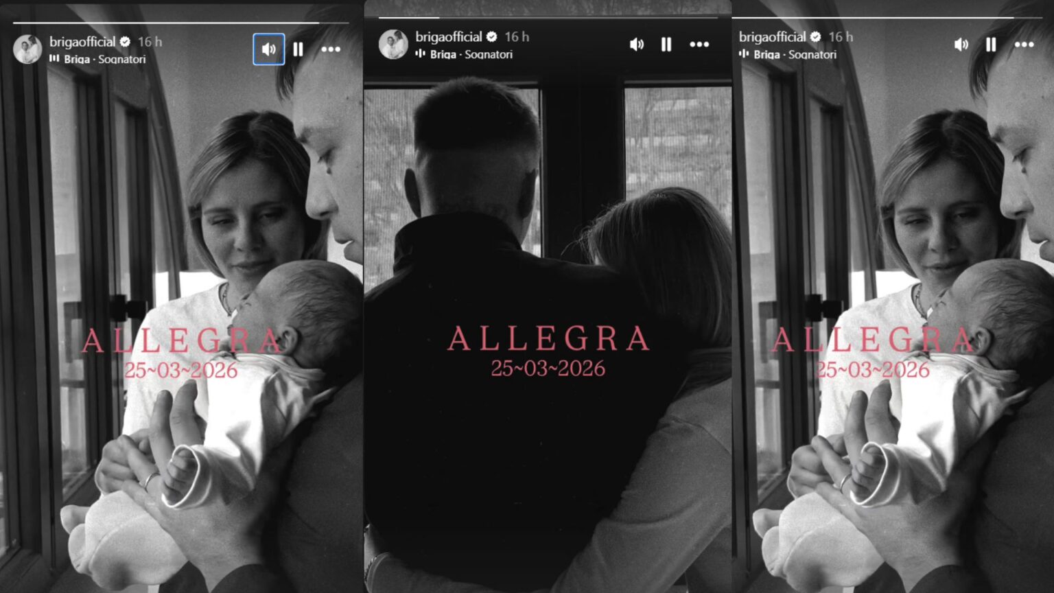 La nascita di Allegra: la foto di Briga e Arianna racconta un percorso doloroso che pochi sanno Briga e Arianna sono diventati genitori