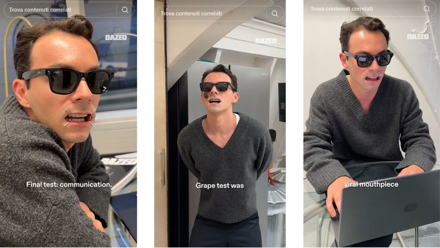 Maison Margiela lancia il “morso”: il nuovo strumento virale che inquieta e fa discutere i social Il morso di Maison Margiela