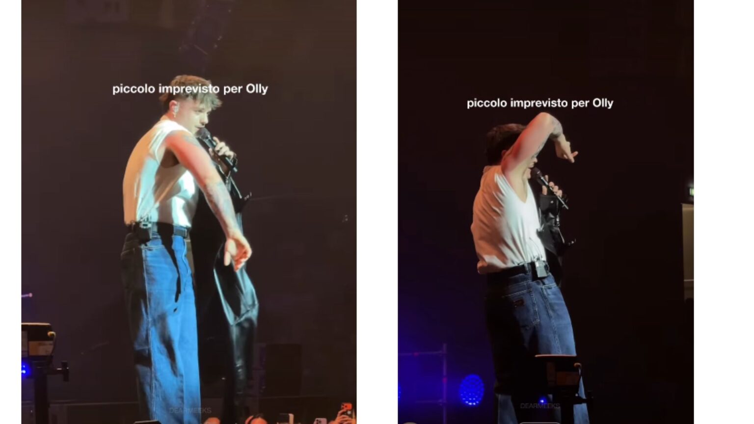 Olly contro Dandolo, la polemica esplode: diete, alcol e le parole mai dette sul palco di Assago Olly rivela sul palco il piccolo "incidente"