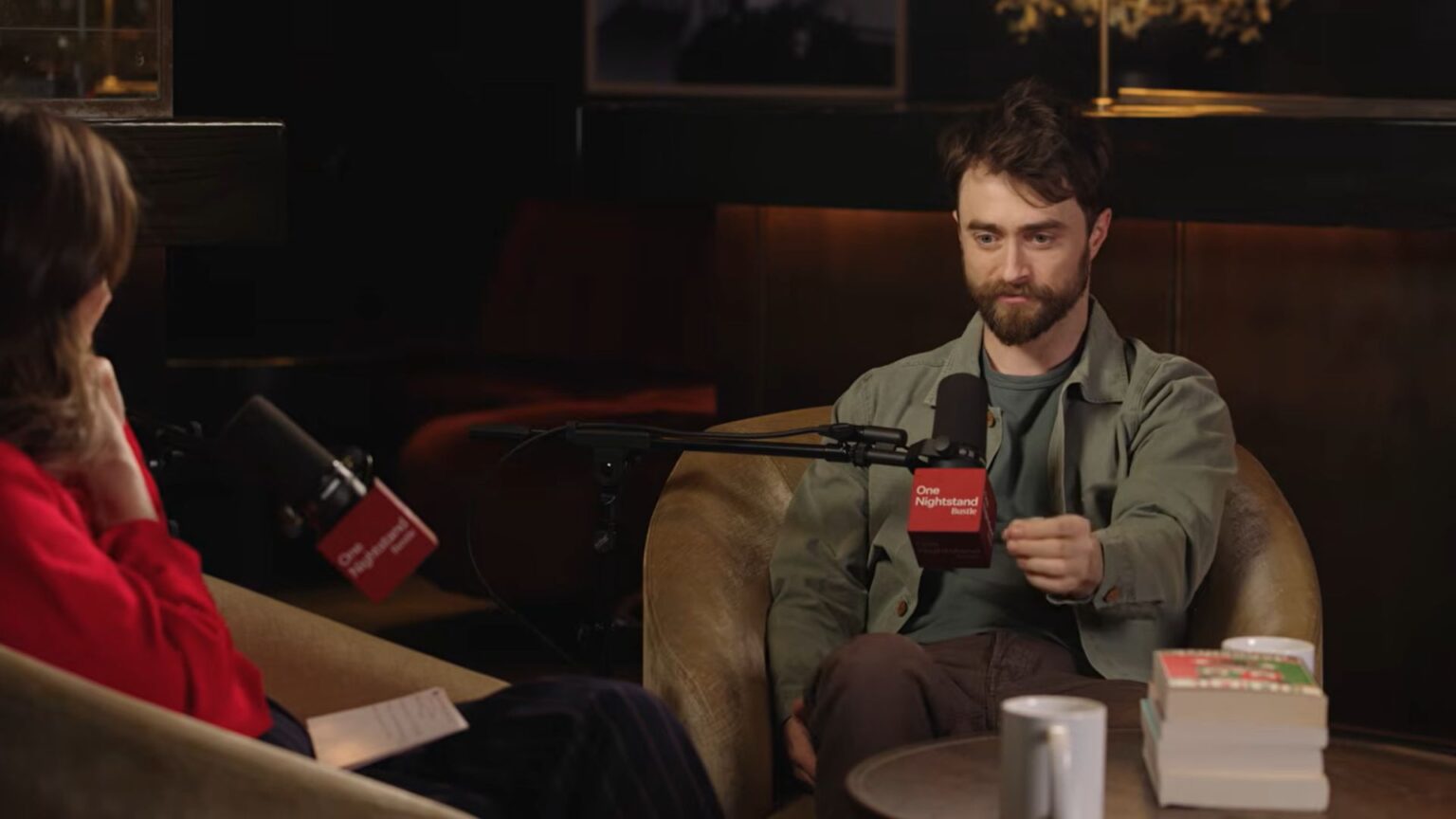 Daniel Radcliffe durante un'intervista