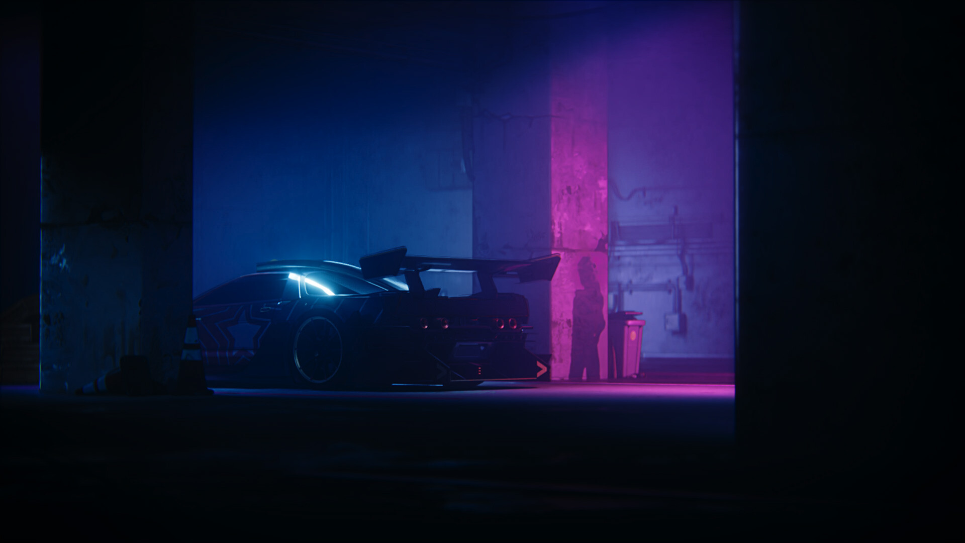 Scena da una cutscene in Screamer