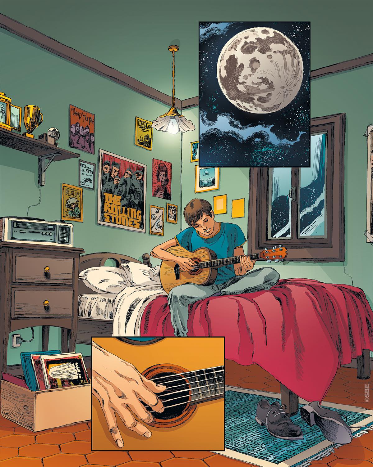 Vasco - La rabbia giovane -©Sergio Bonelli