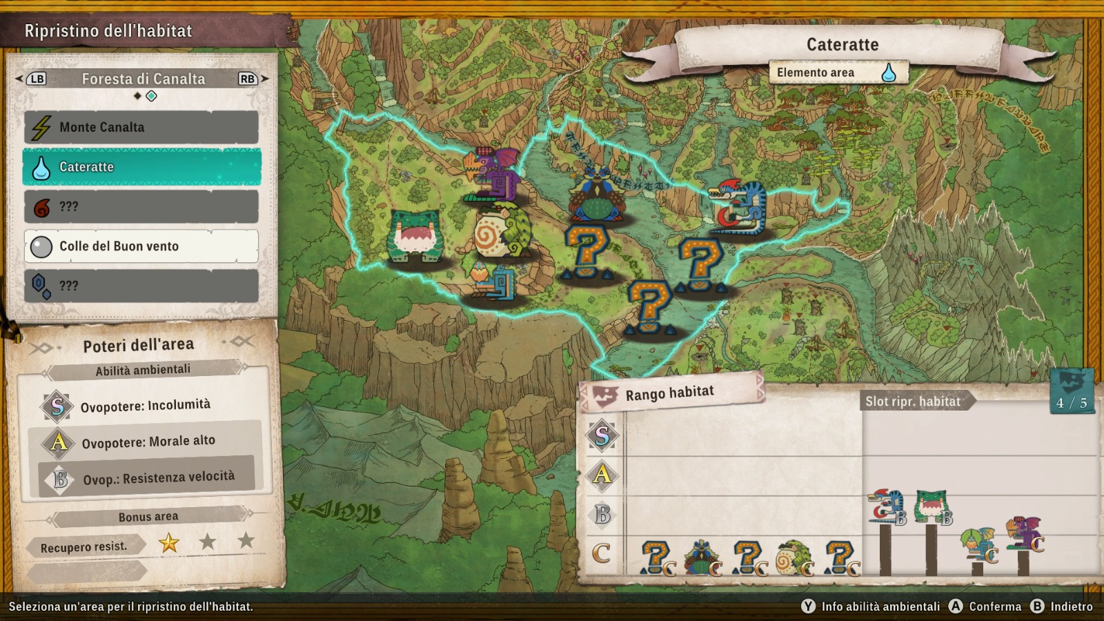 Una sequenza di gioco di Monster Hunter Stories 3 Twisted Reflection