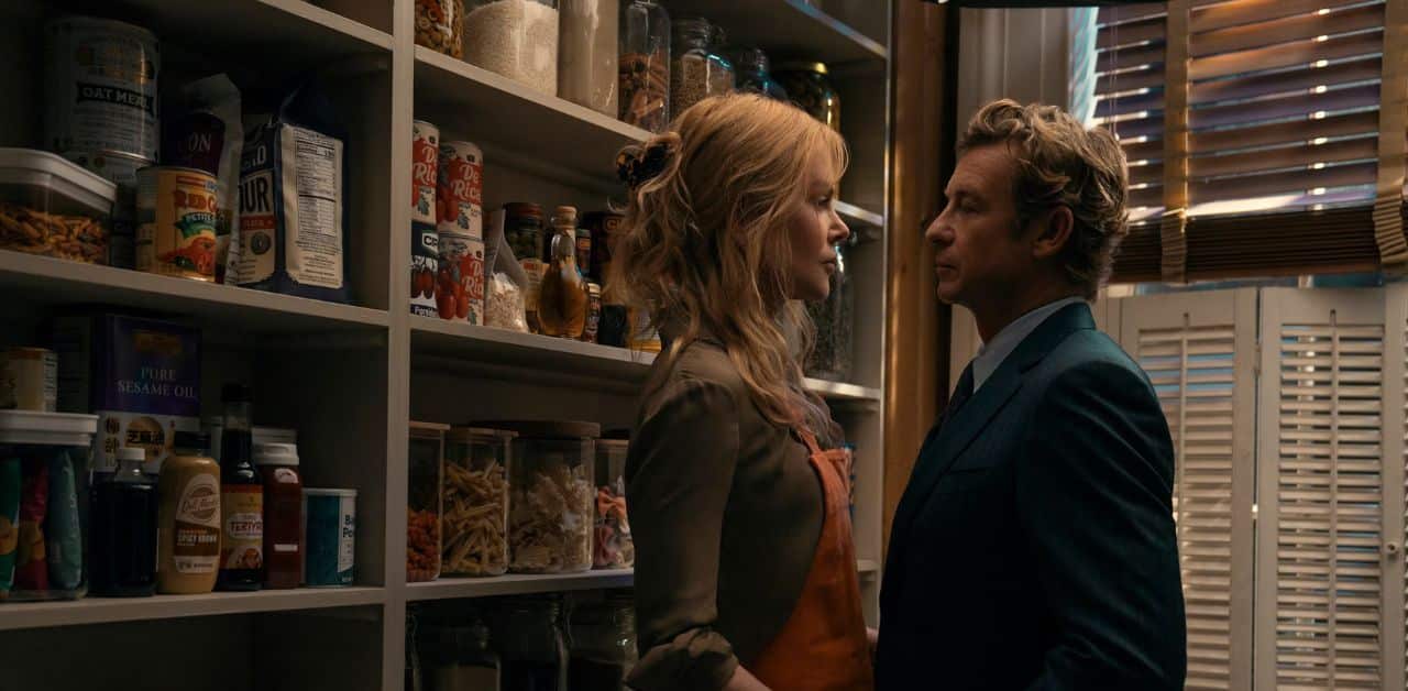 Nicole Kidman e Simon Baker in una scena di Scarpetta