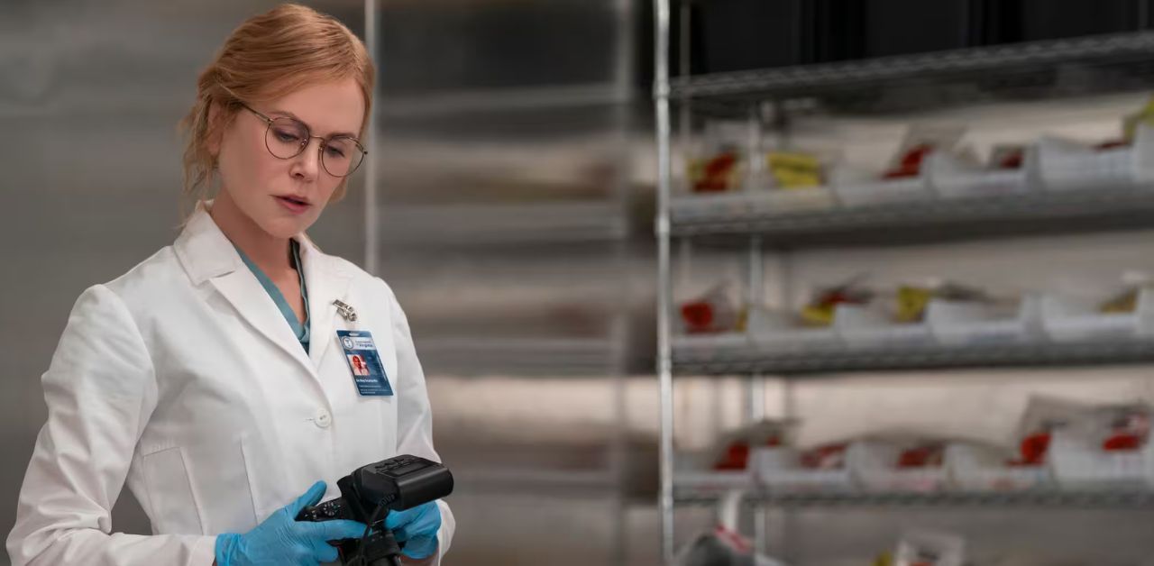 Nicole Kidman in una scena di Scarpetta 