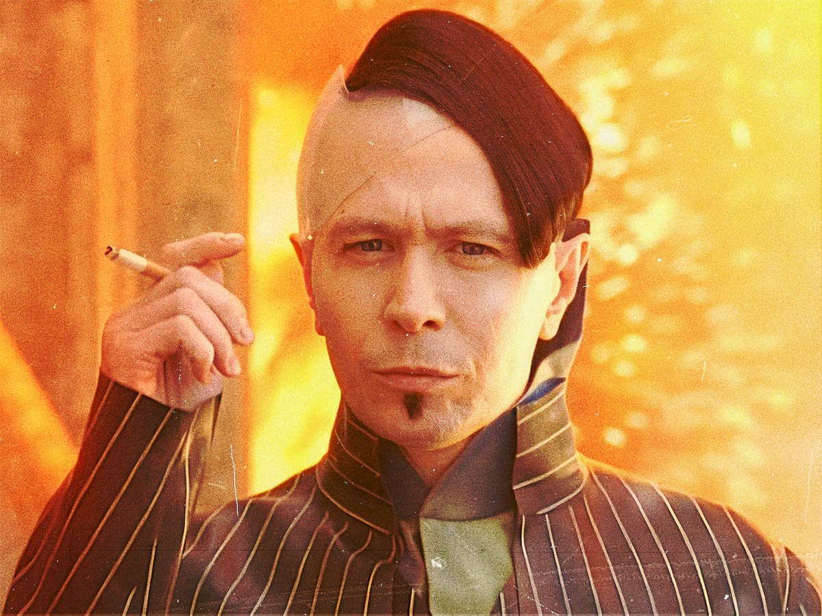 Gary Oldman in una scena del film nei panni di Zorg