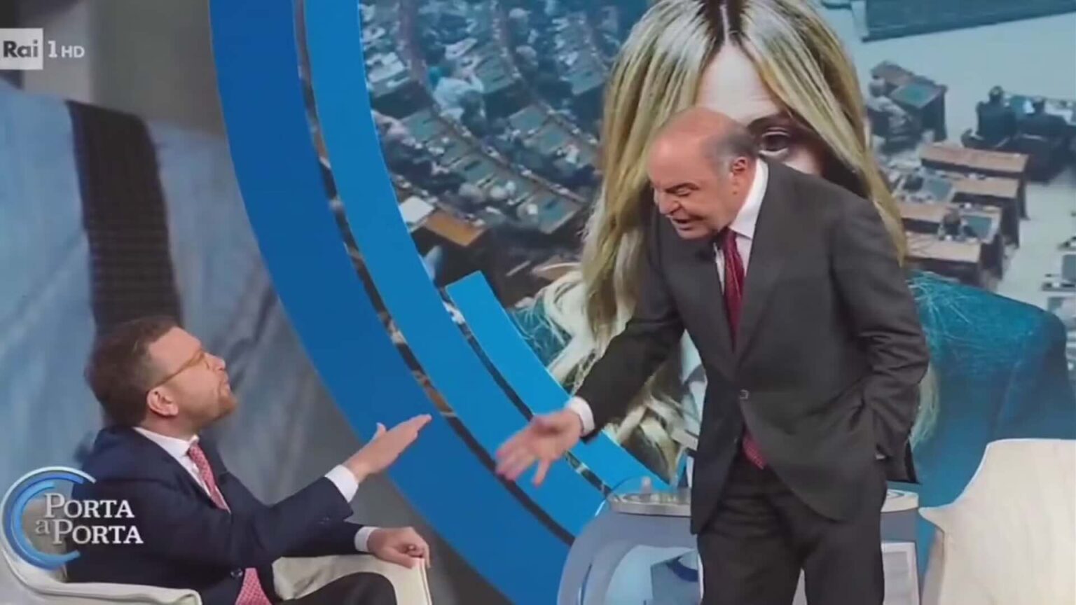 Bruno Vespa contro Provenzano a Porta a Porta