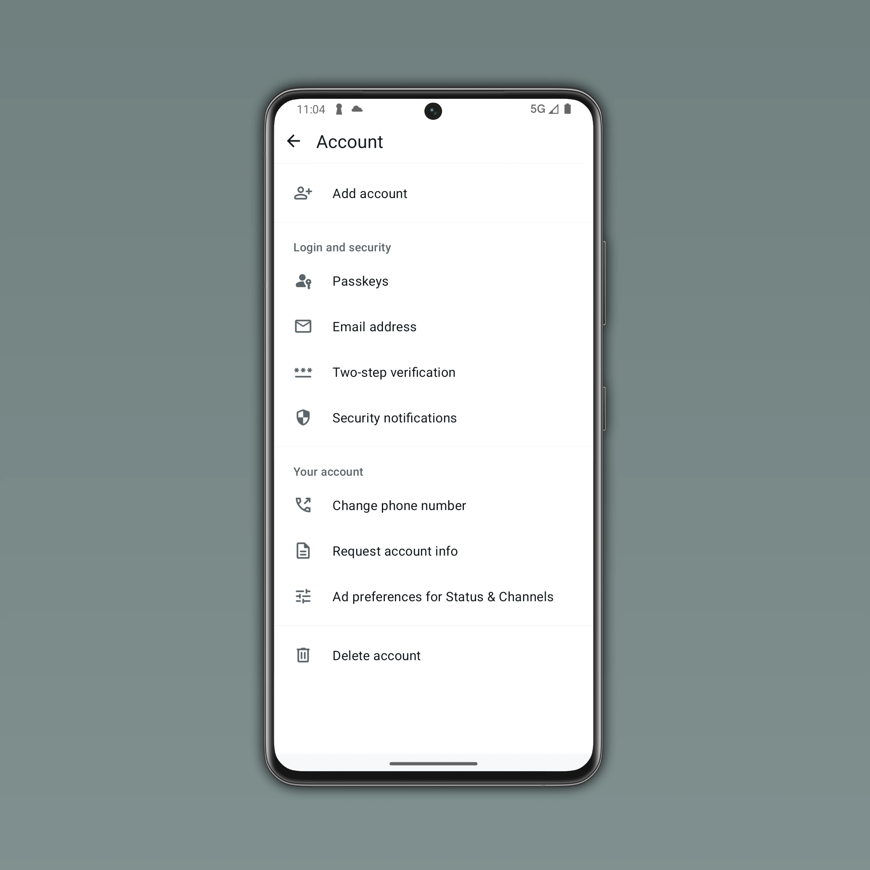 Configurare la verifica in due passaggi su Whatsapp
