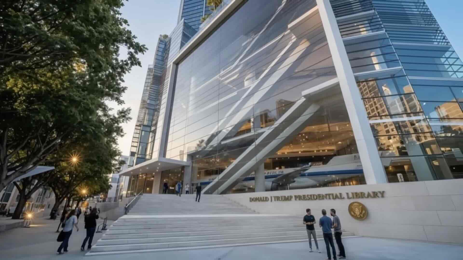 La libreria di Donald Trump