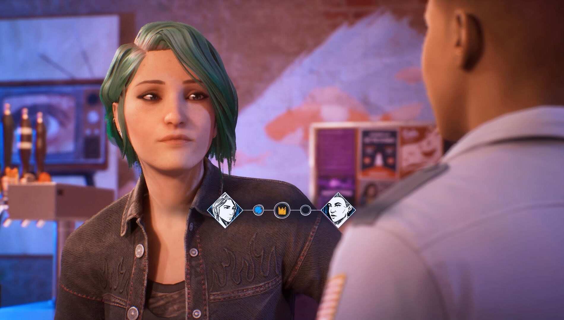 Una scena di gioco di Life is Strange Reunion