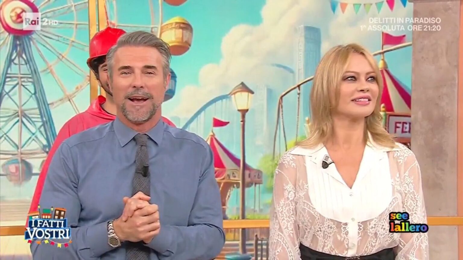 Un momento imbarazzante durante I Fatti Vostri