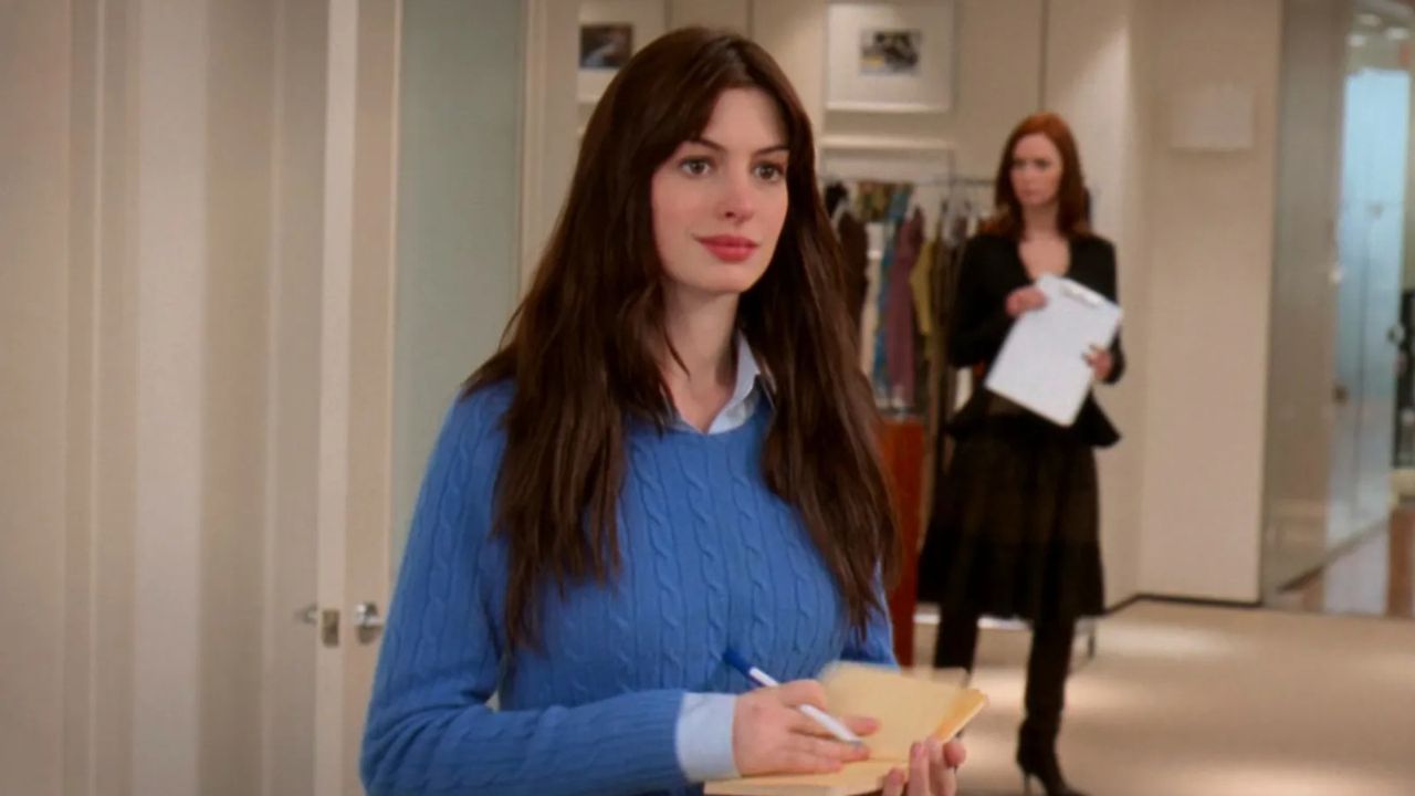 La fortunatissima scena de Il Diavolo Veste Prada del maglione ceruleo