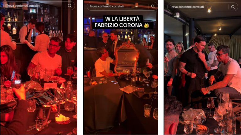 Il compleanno di Corona diventa virale per un motivo preciso: il dettaglio dello specchio fa impazzire i social La festa per il compleanno di Fabrizio Corona