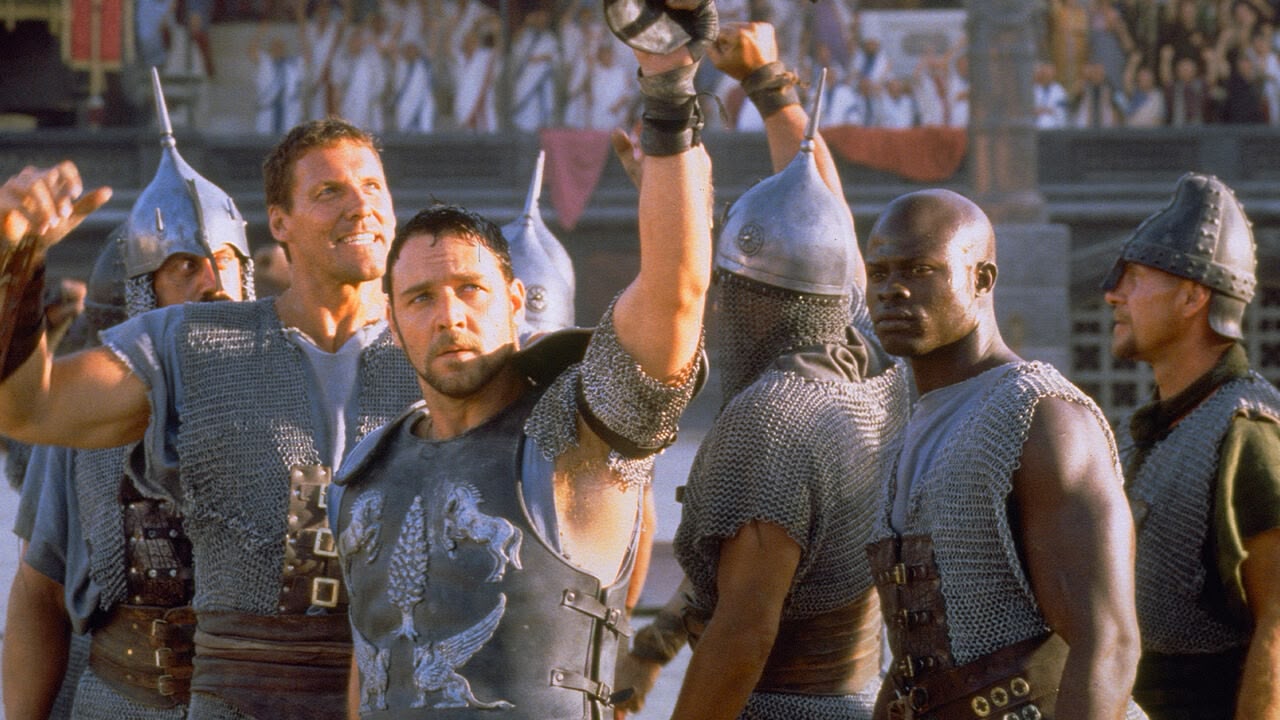 Gli schiavi acclamati dalla folla