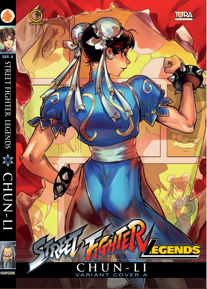 Street Fighter: Legends of Chun Li -©Tora Edizioni