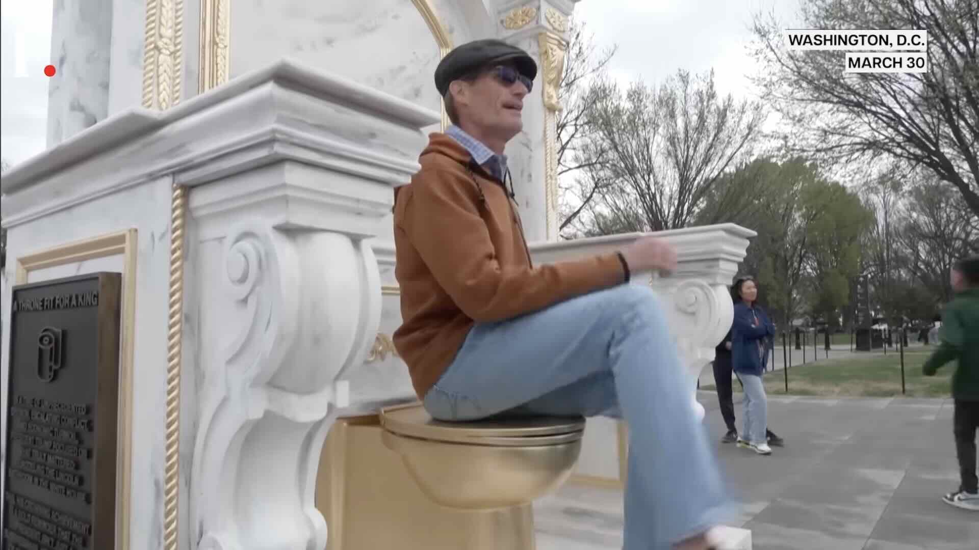 Trono Dorato per Donald Trump