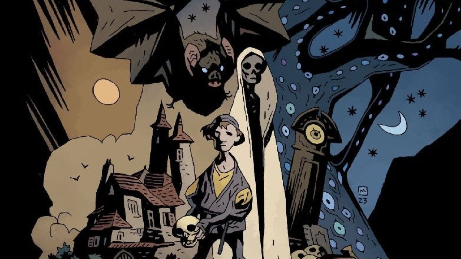 Mike Mignolia ci regala una raccolta horror antologia da non perdere Carambola di cadaveri -©Bao Publishing