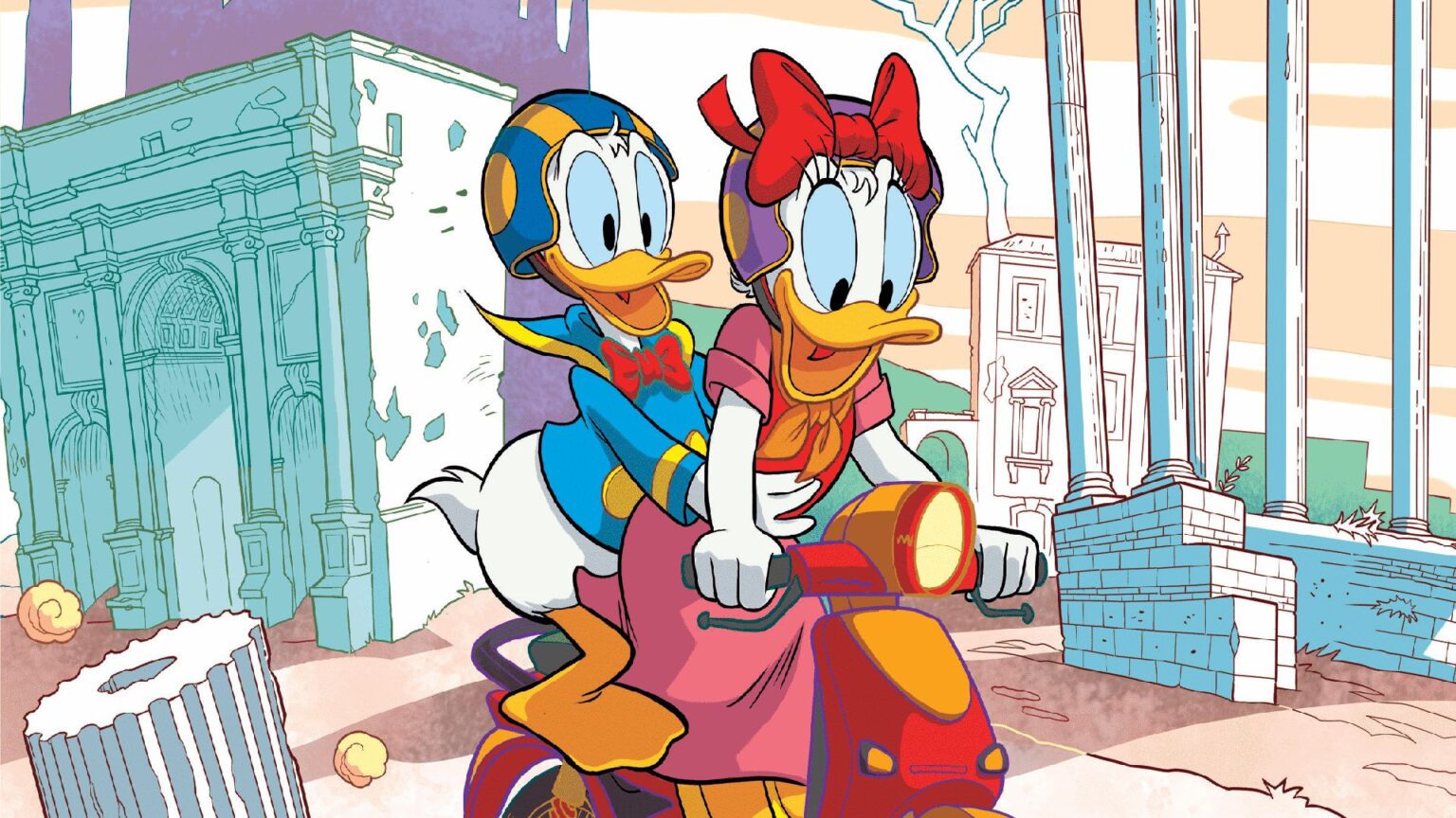 Topolino parlerà in romanesco in questa nuova raccolta di storie Il romanesco nelle storie di Topolino -©Panini Comics