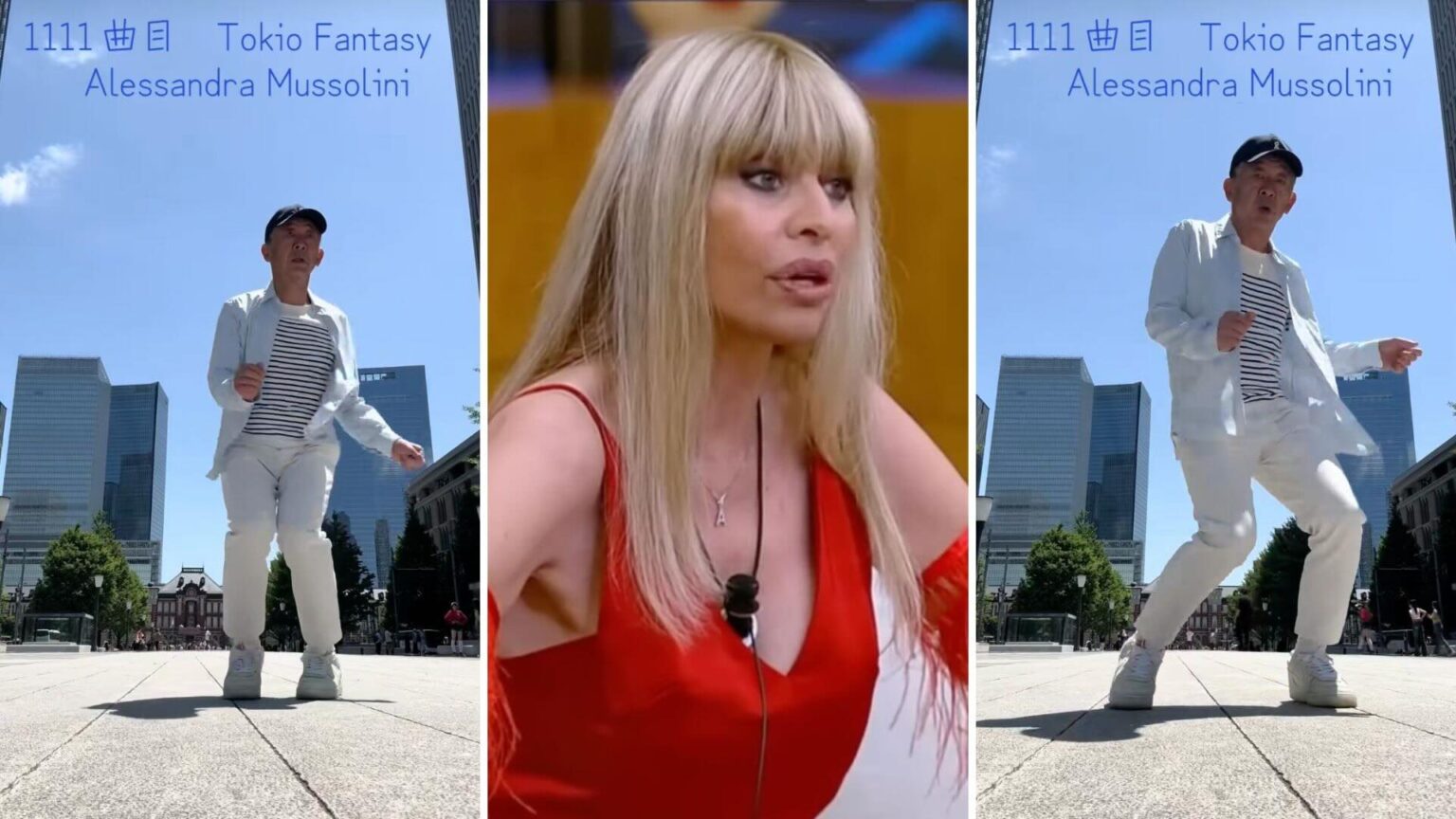 Alessandra Mussolini e Tohru Dance