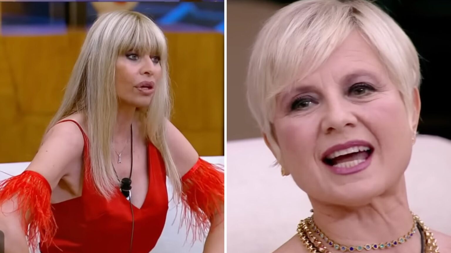 Antonella Elia e Alessandra Mussolini