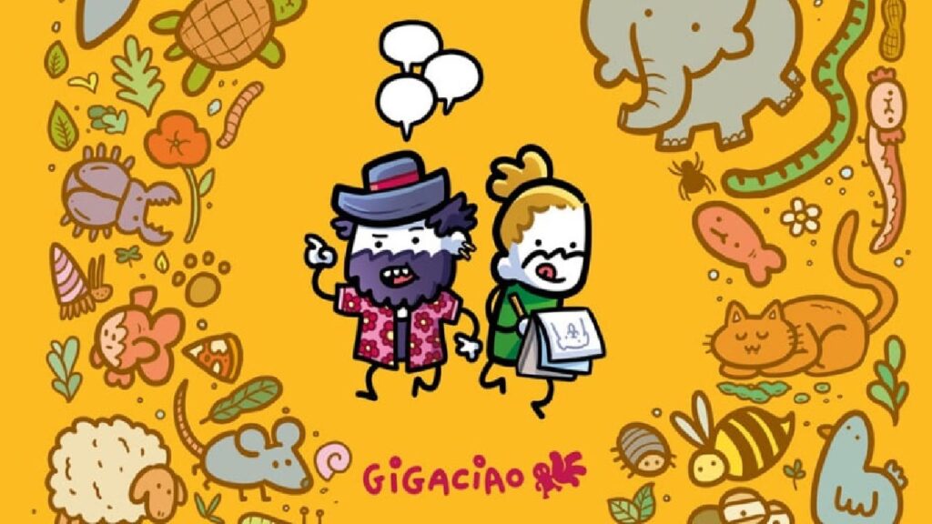 BarbascuraX spiega gli animali e Sio li disegna -©Gigaciao