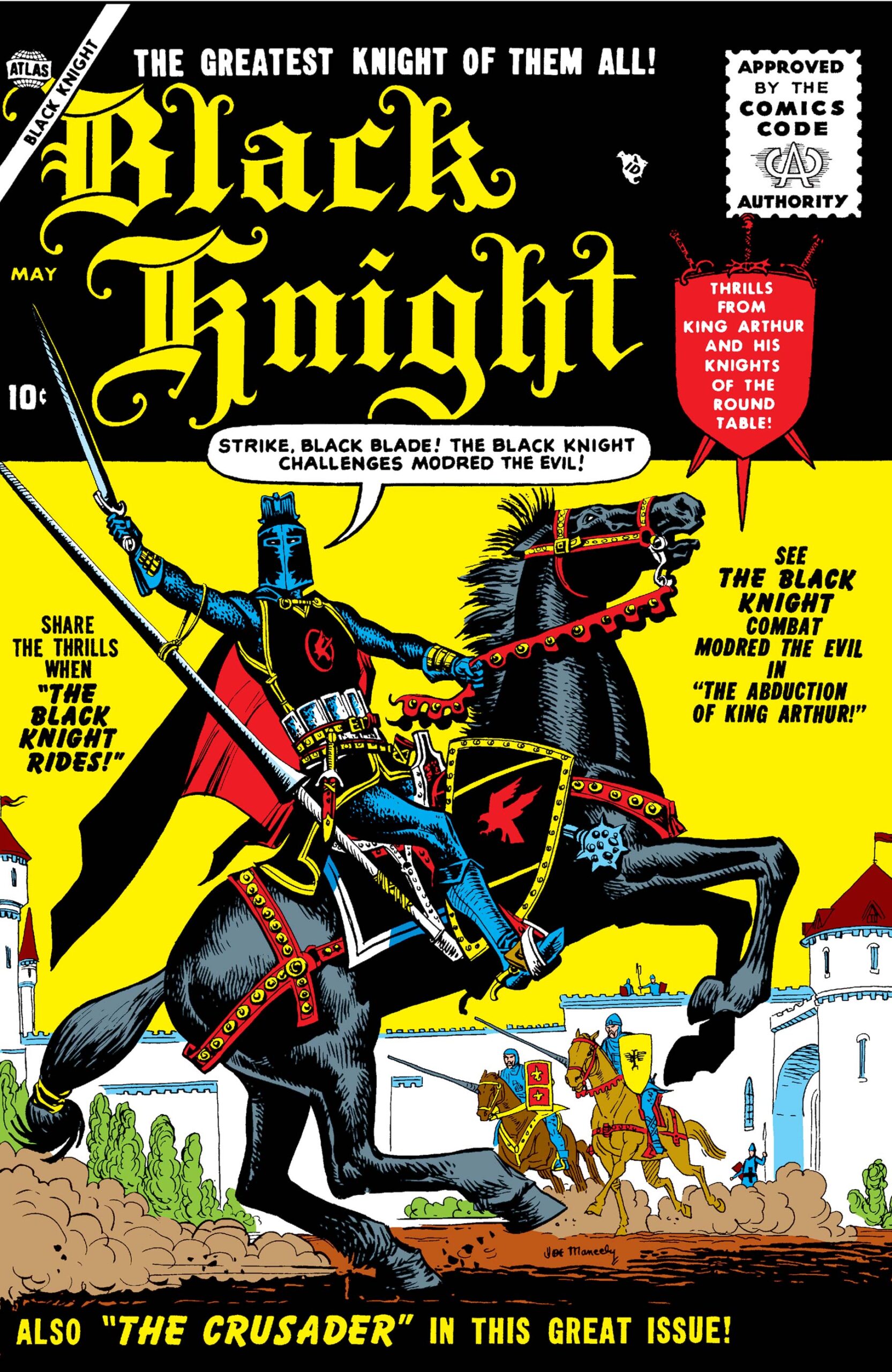 Copertina del primo numero di Black knight