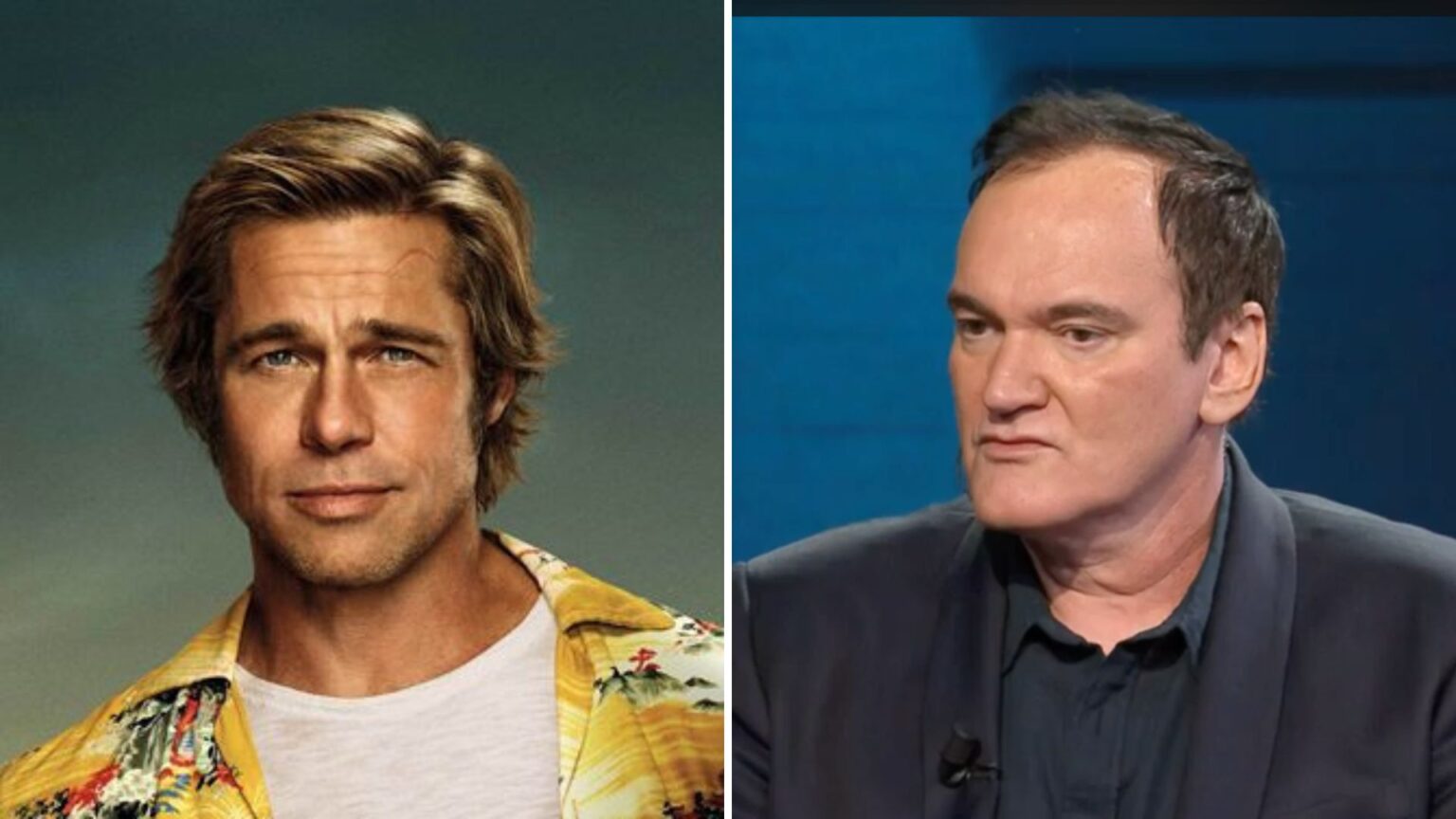 Brad Pitt e Quentin Tarantino