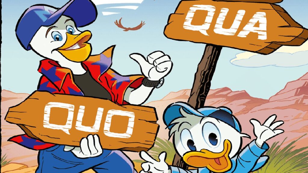 La magia delle canzoni dei 883 rivivono nel prossimo numero di Topolino Topolino 3680 - ©Panini Comics