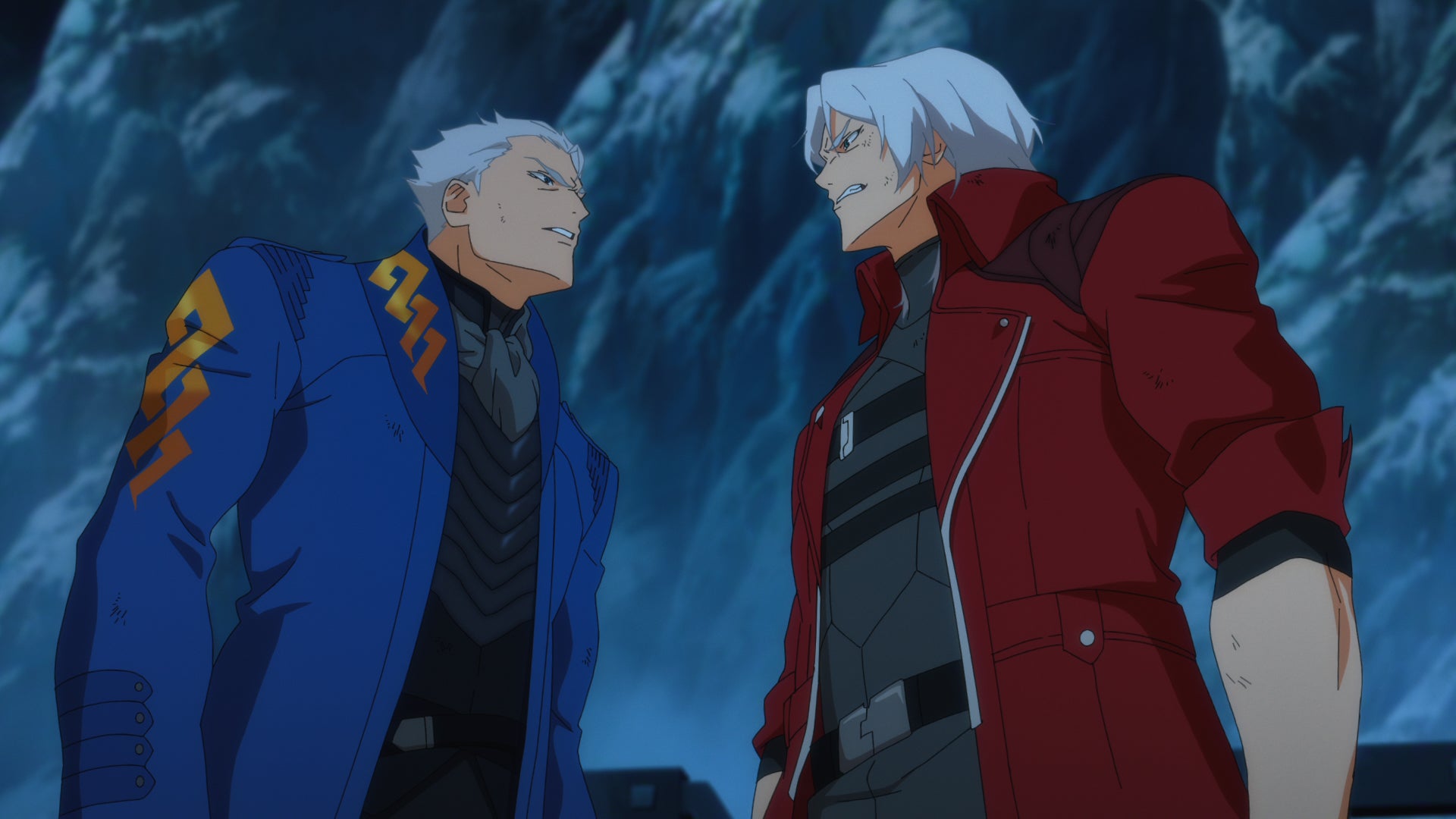 Dante e Vergil in Devil May Cry 2