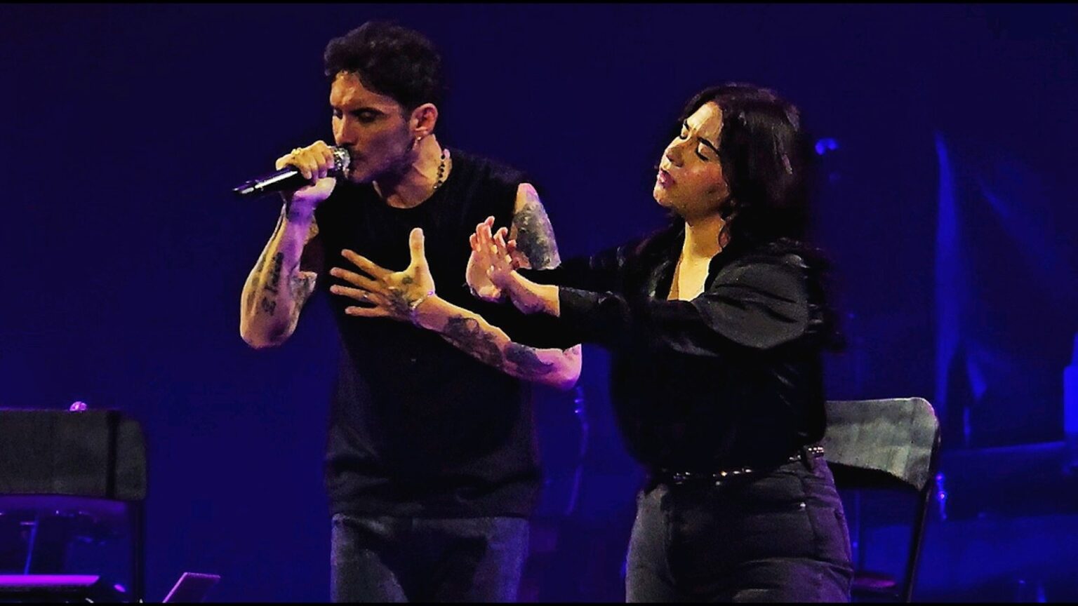 Fabrizio Moro e Giorgina