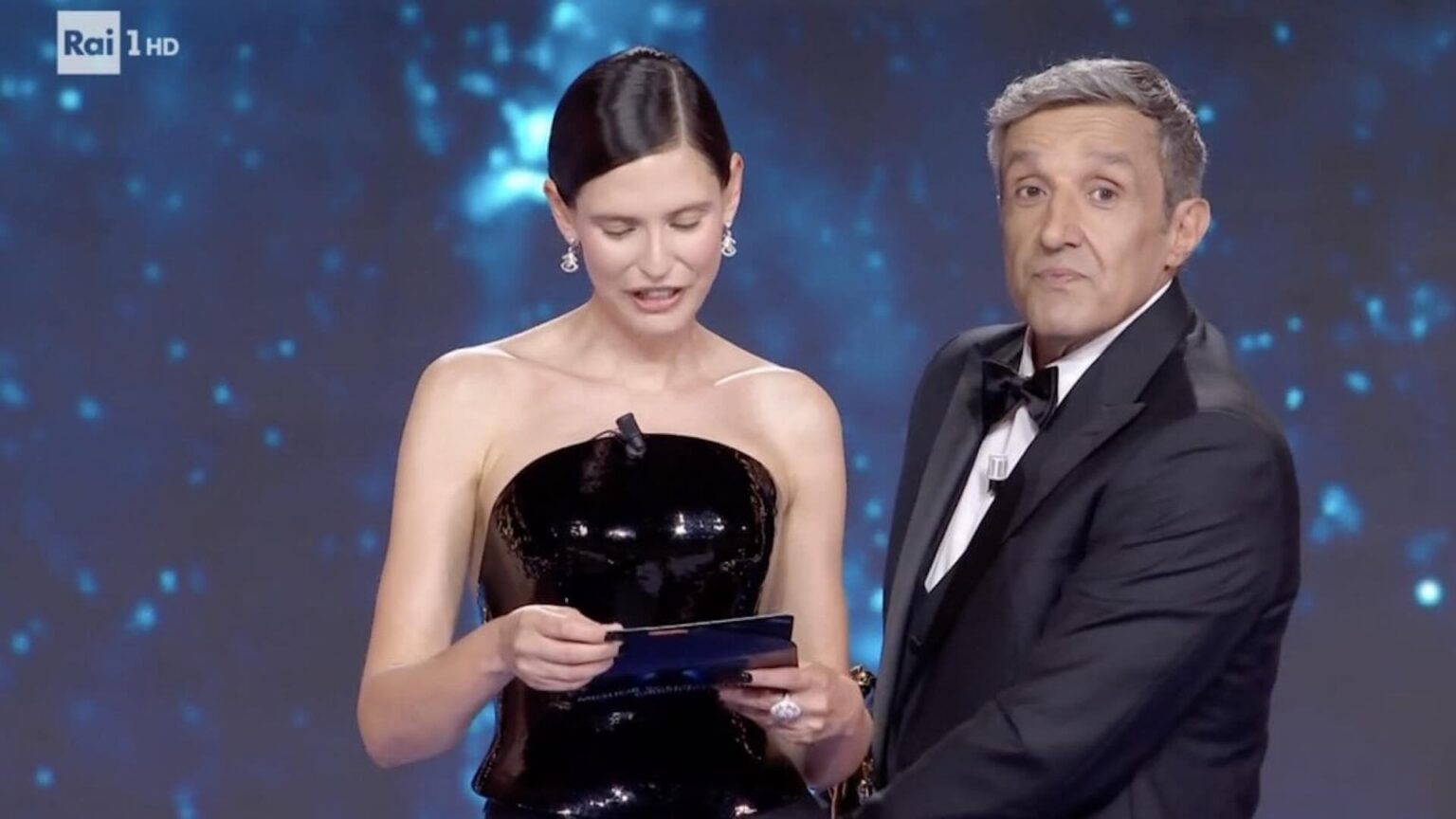 Flavio Insinna e Bianca Balti ai David di Donatello 2026