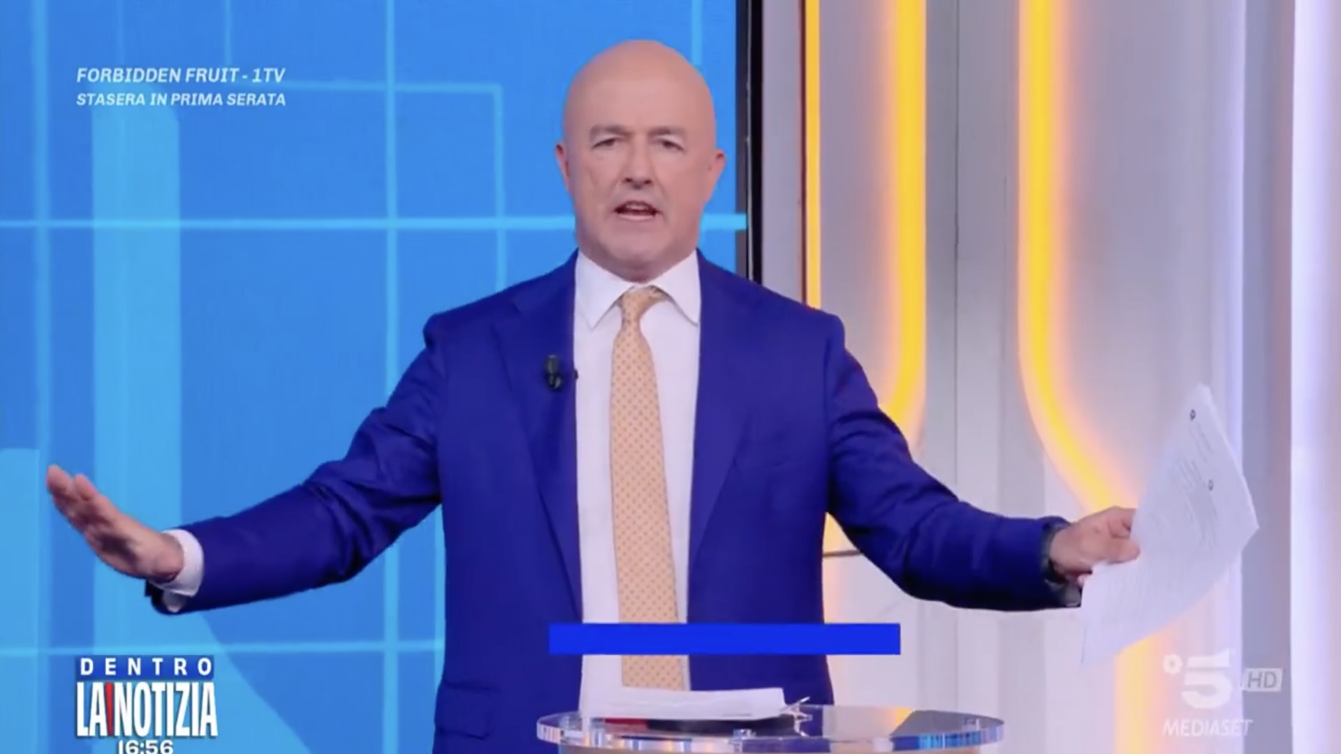 Gianluigi Nuzzi a Dentro la Notizia