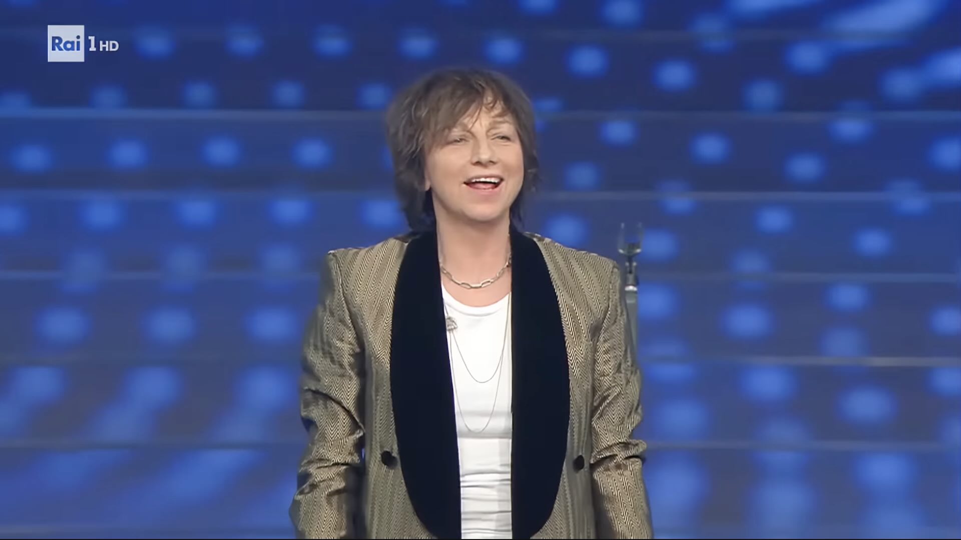 Gianna Nannini sul palco di Sanremo