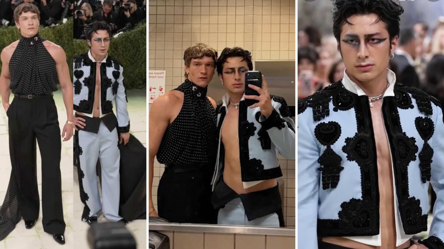 Hudson Williams e Connor Storrie al Met Gala 2026