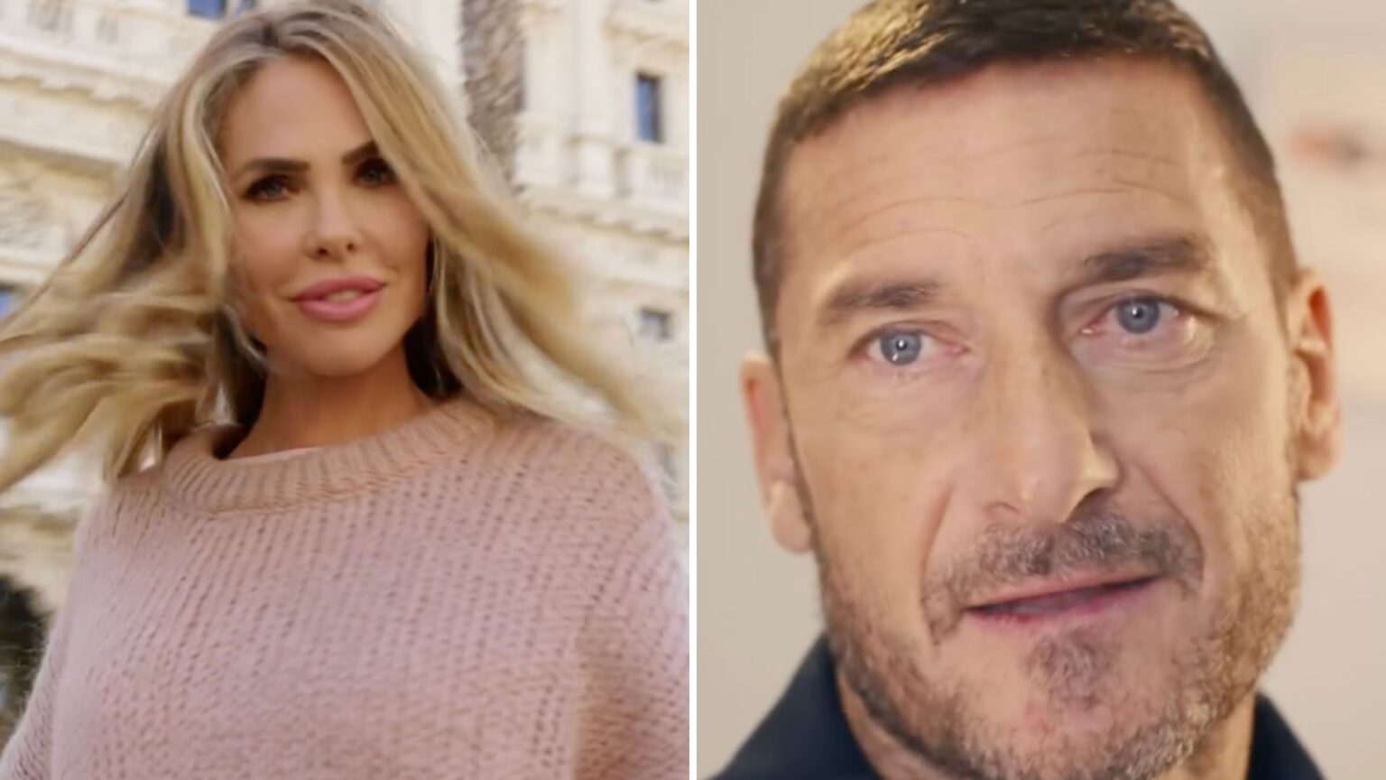 Ilary Balsi e Francesco Totti