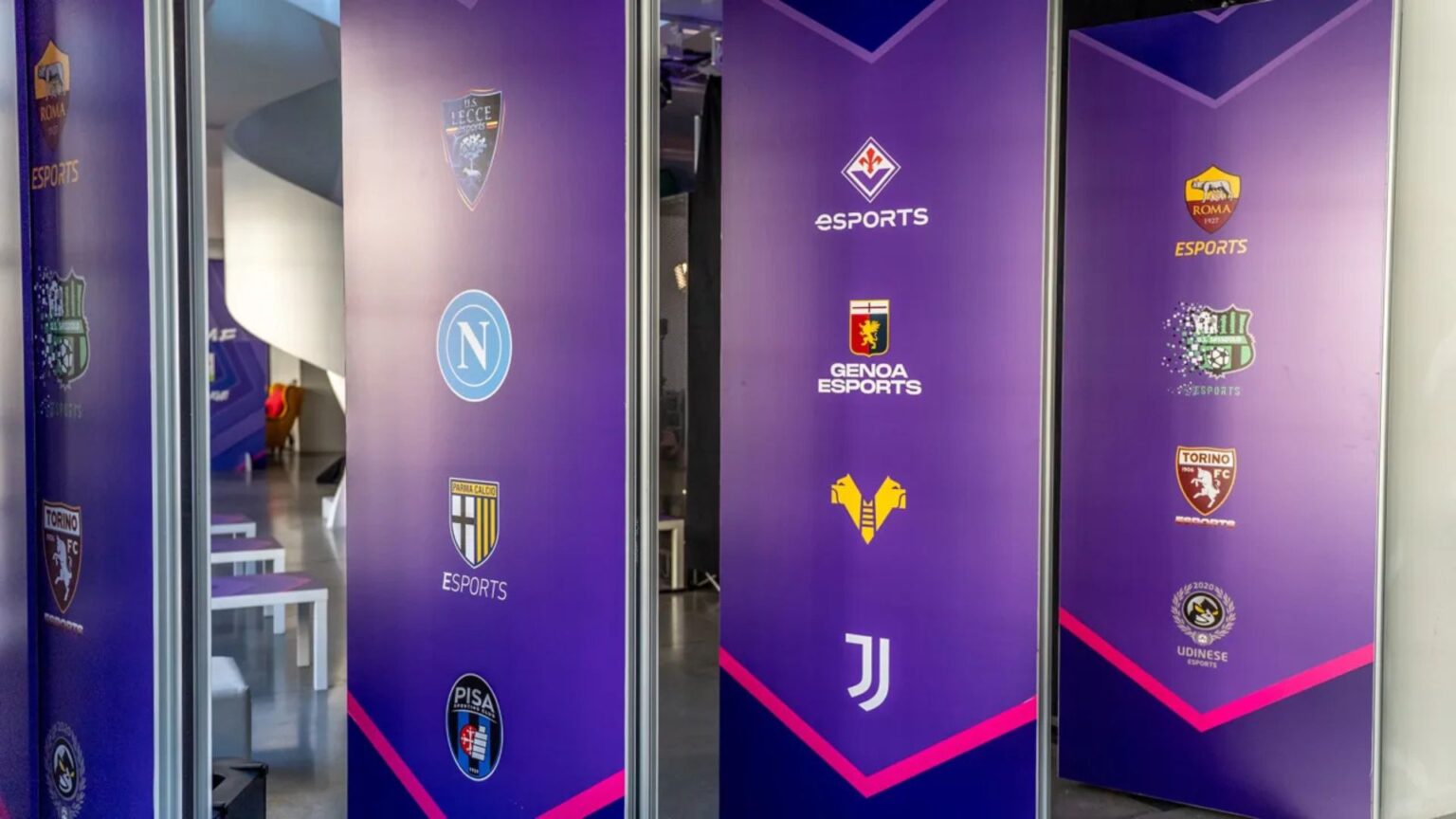 L’importanza degli esports per la Lega Calcio Serie A I loghi delle squadre della esports Serie A