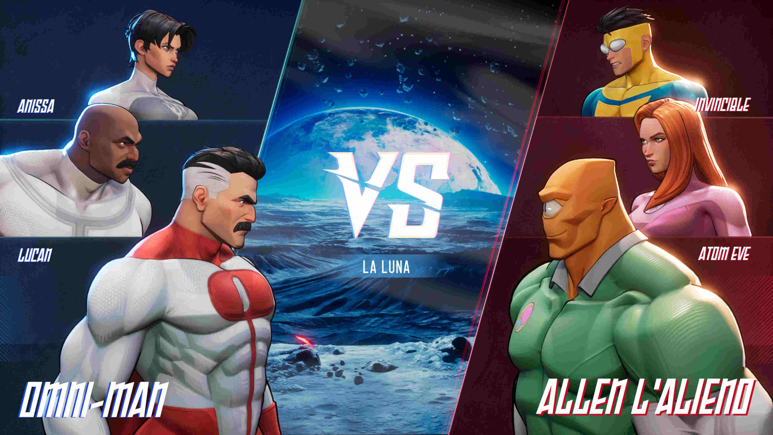 Una sequenza di gioco di Invincible VS