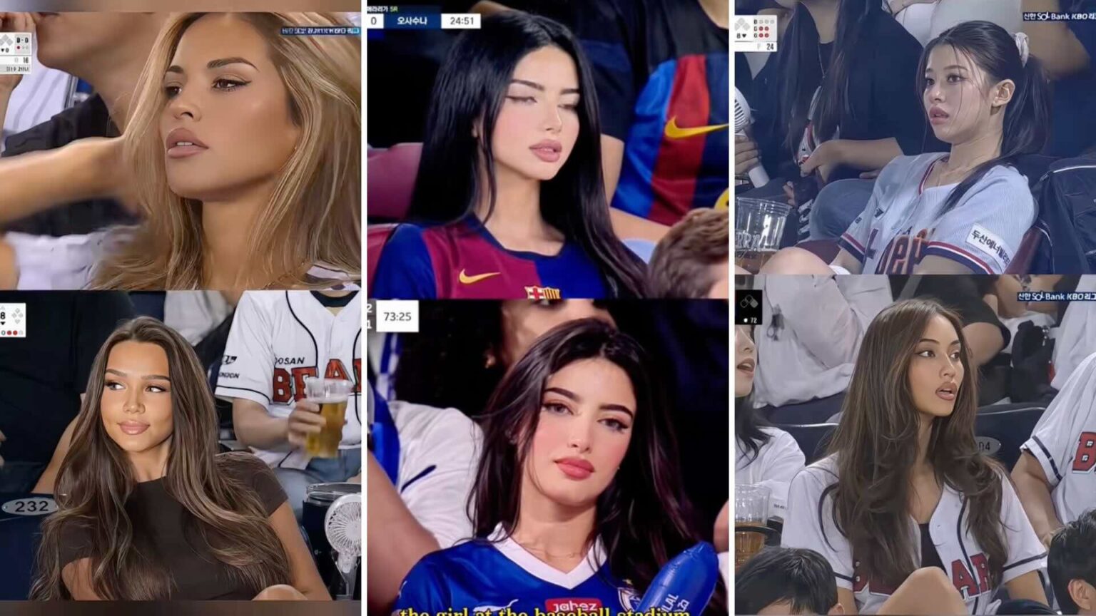 Le tifose virali allo stadio