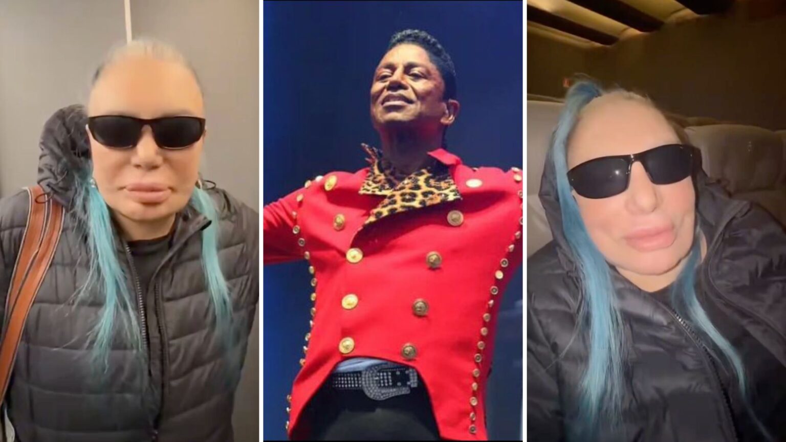 Loredana Bertè e il fratello di Michael Jackson