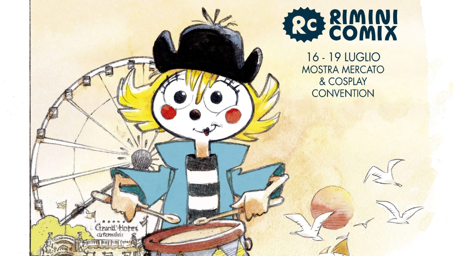 Manifesto Cartoon Club -©Rimini Comics