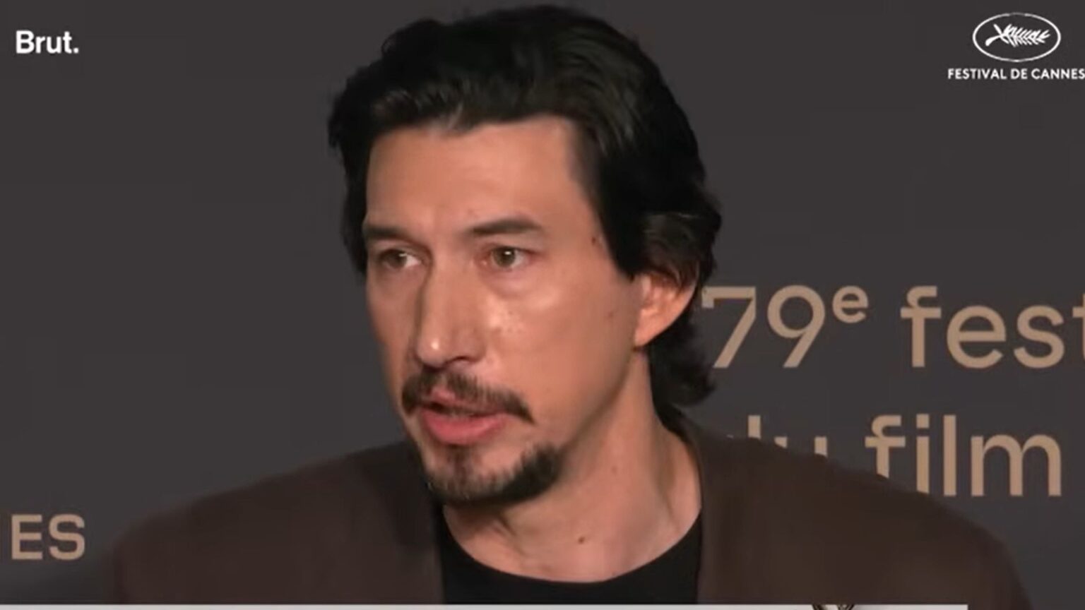 Adam Driver alla conferenza stampa di Piper Tiger a Cannes 2026